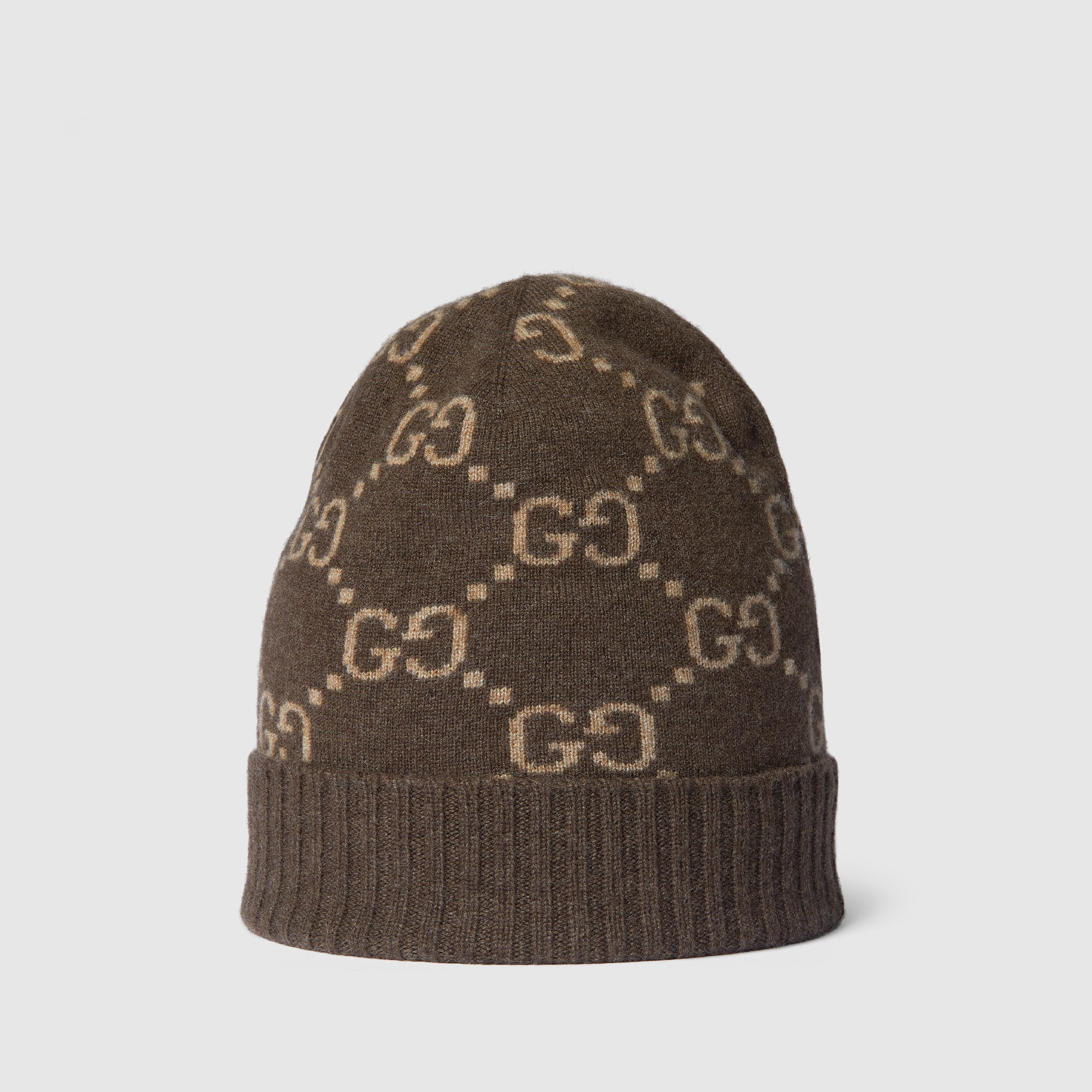 GG cashmere jacquard hat - 2
