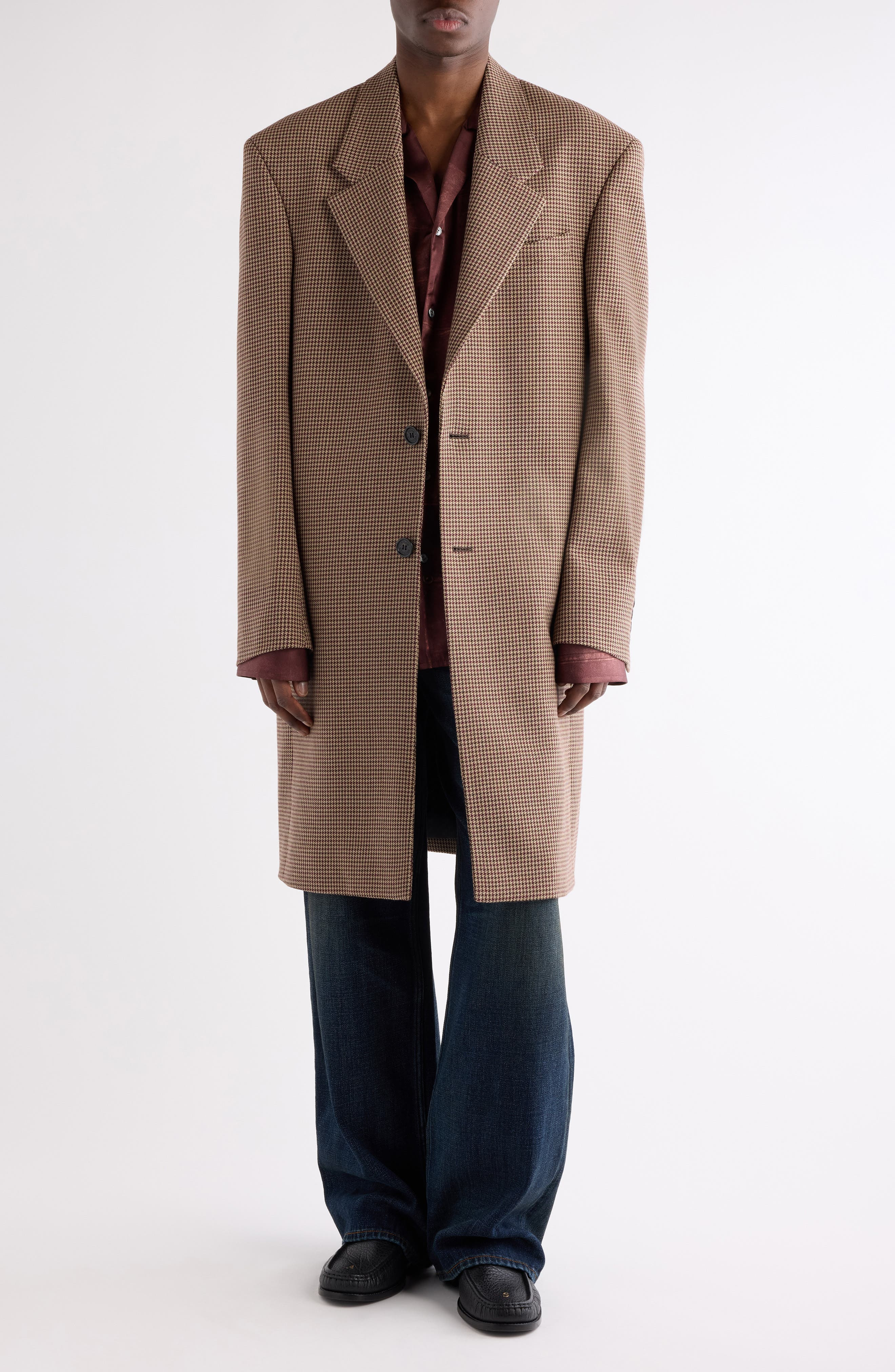 Acne Studios 1981 Straight Leg Organic Cotton Corduroy Pants in Black at Nordstrom - 7