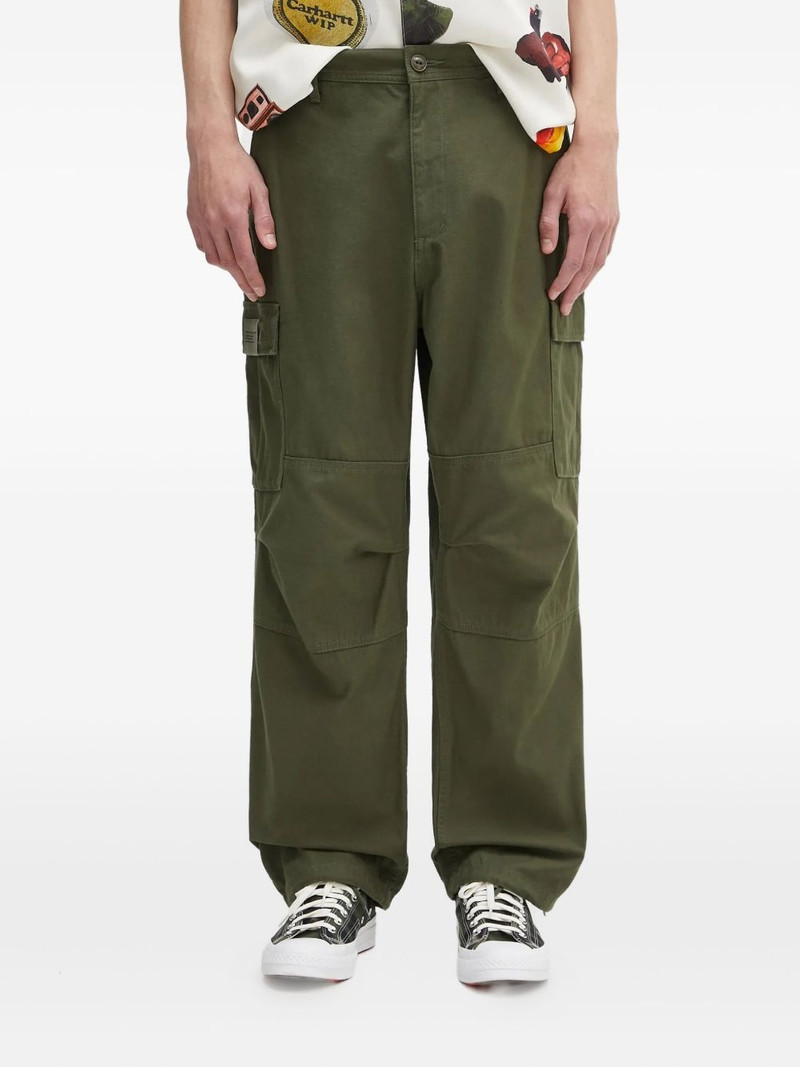 cotton-blend cargo trousers 1