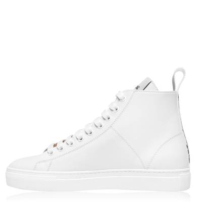 Vivienne Westwood LEATHER HIGH TOP TRAINERS outlook