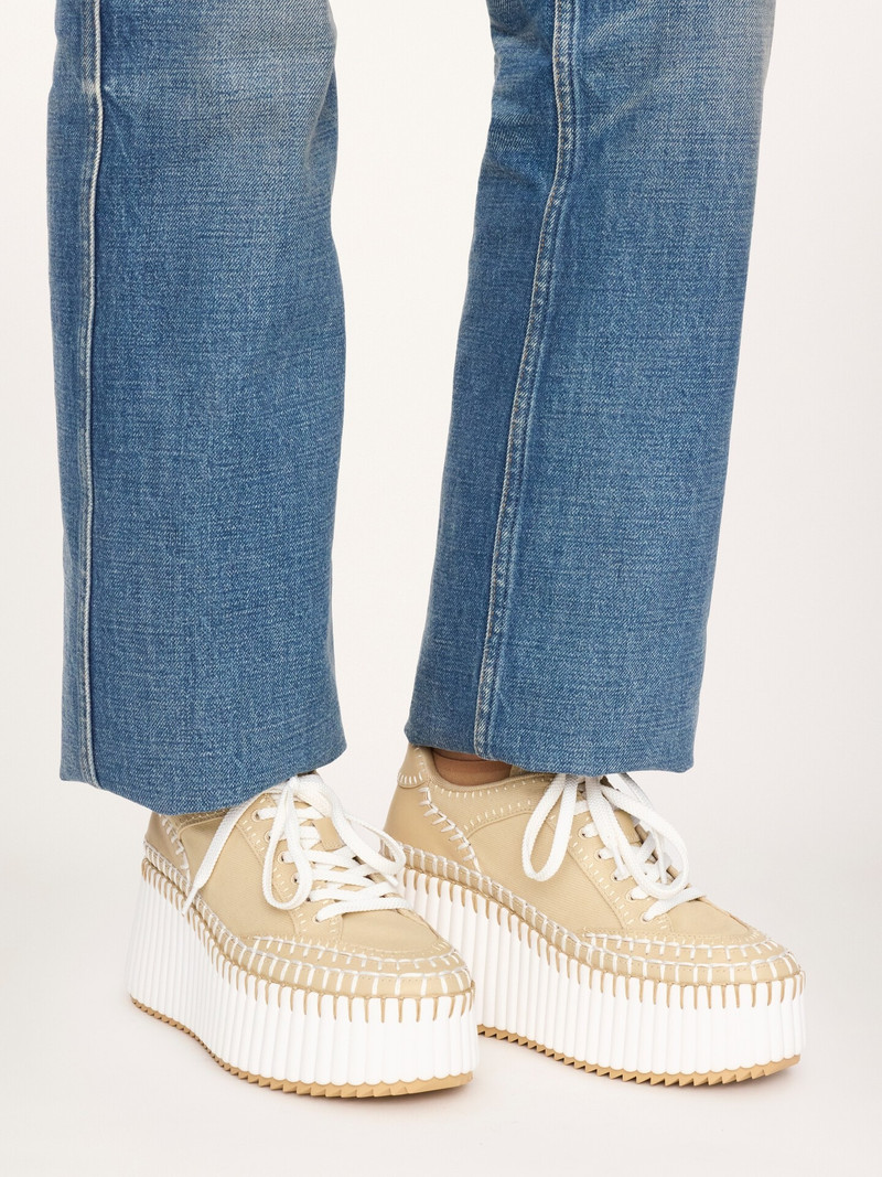 Chloé NAMA WEDGE SNEAKER outlook