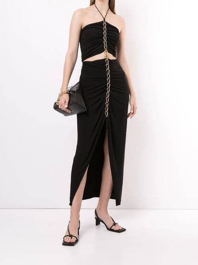 Dion Lee chain necklace midi dress outlook