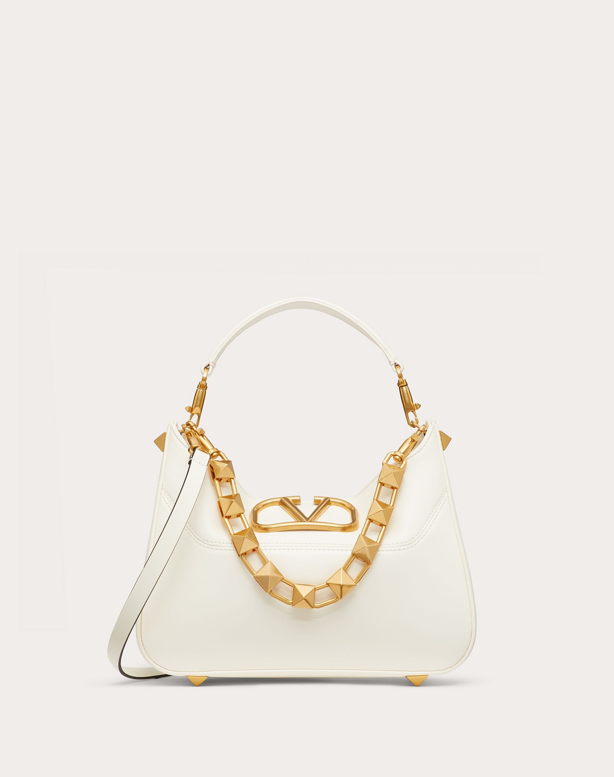 STUD SIGN HOBO BAG IN NAPPA - 1