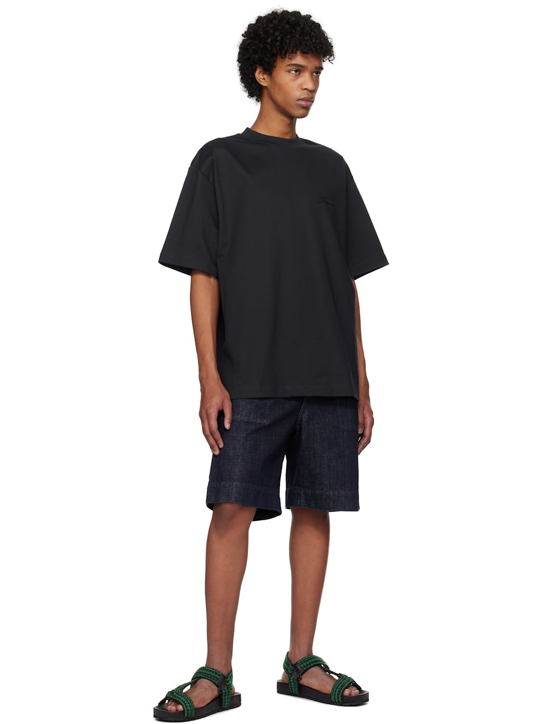 Navy 'The Haltères' T-shirt - 4