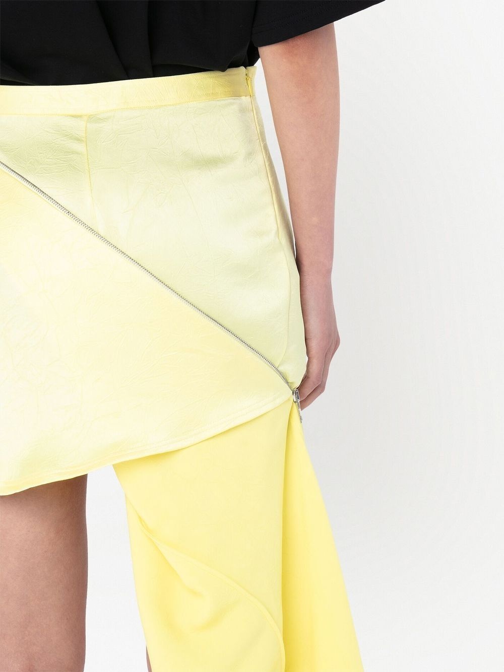 zip-detail mini skirt - 5