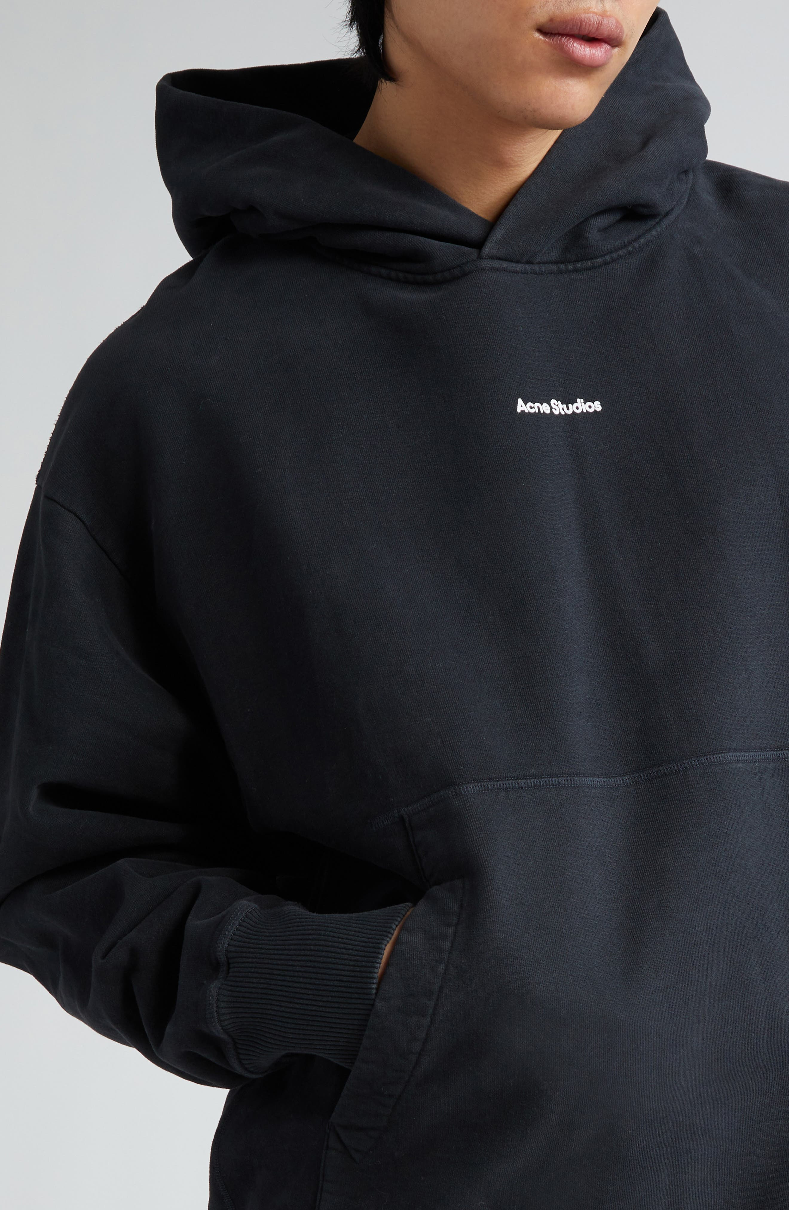 Small Logo Embroidered Organic Cotton Hoodie - 5