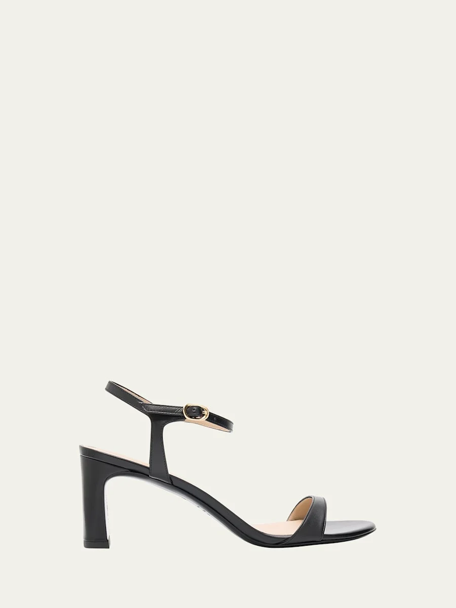 Babette Leather Ankle-Strap Sandals - 1