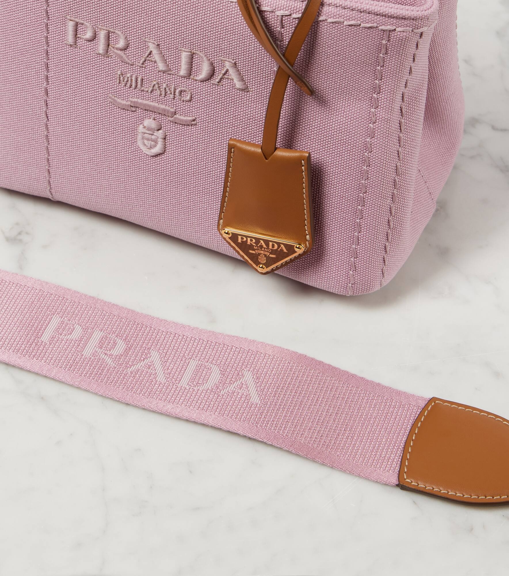 Mini canvas shoulder bag - 6