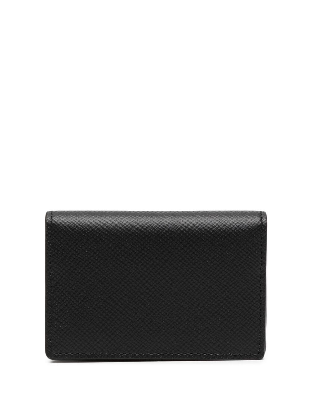 leather foldover wallet - 2