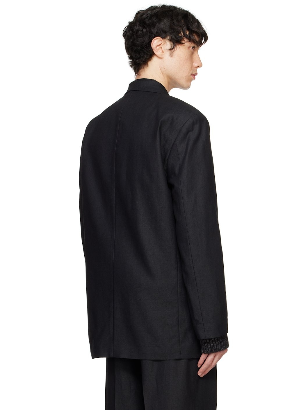 Black Embrace Blazer - 3