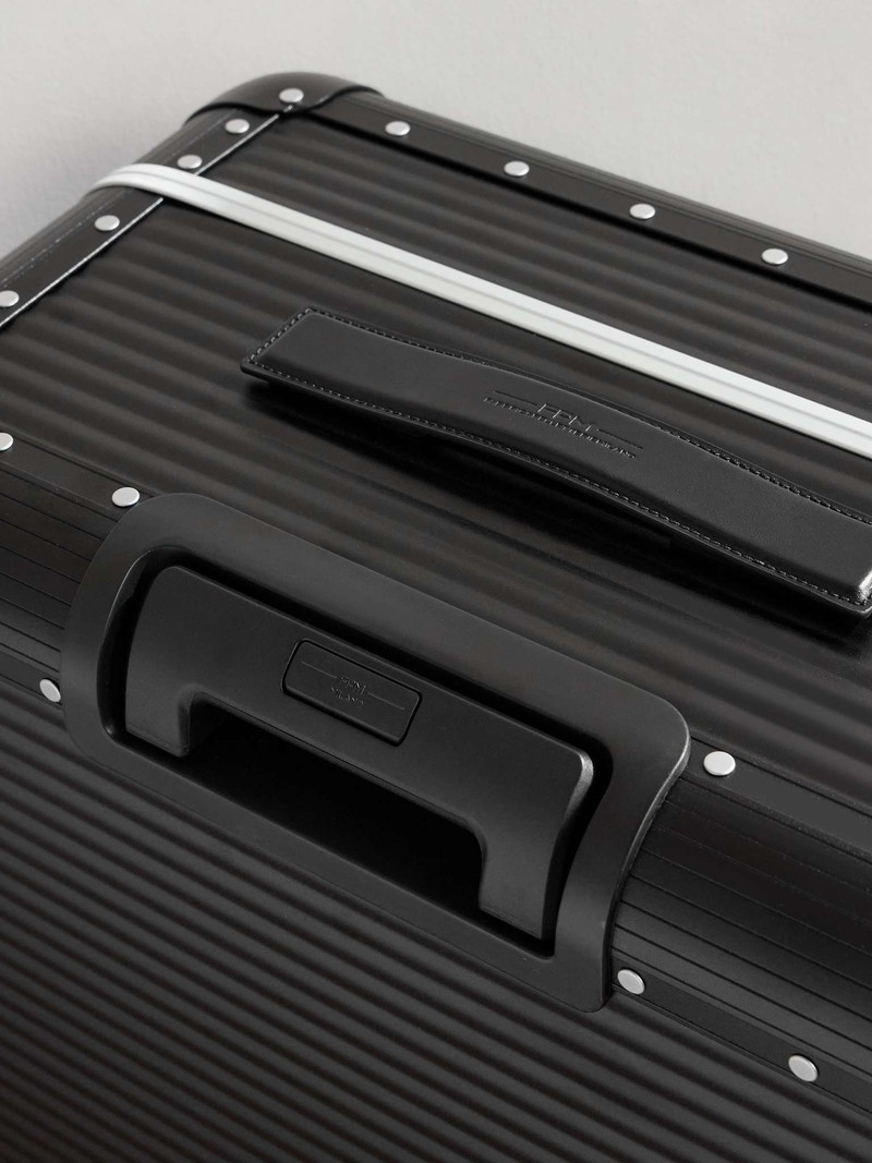 Bank Spinner 76cm Leather-Trimmed Polycarbonate Spinner Suitcase 5