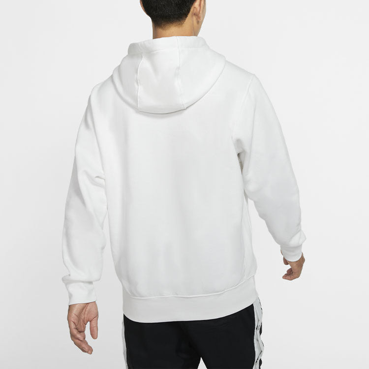 Men's Nike Club Fleece Printing White BV2974-100 - 5