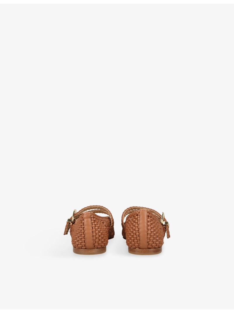 dolce vita Baylee Grommet Leather Ballet Flats outlook