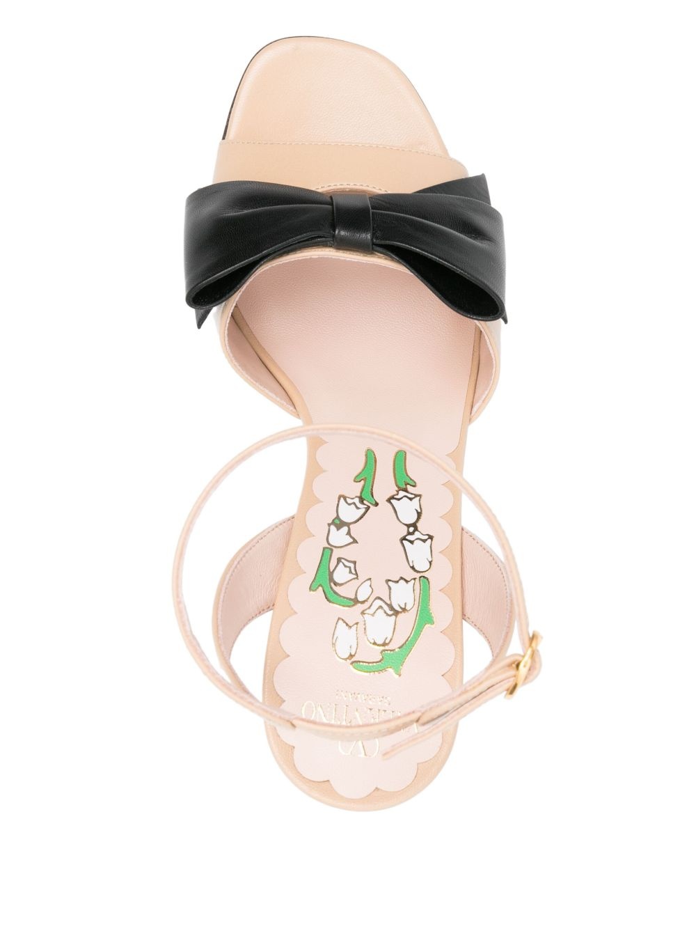 95mm bow-embellished sandals - 4