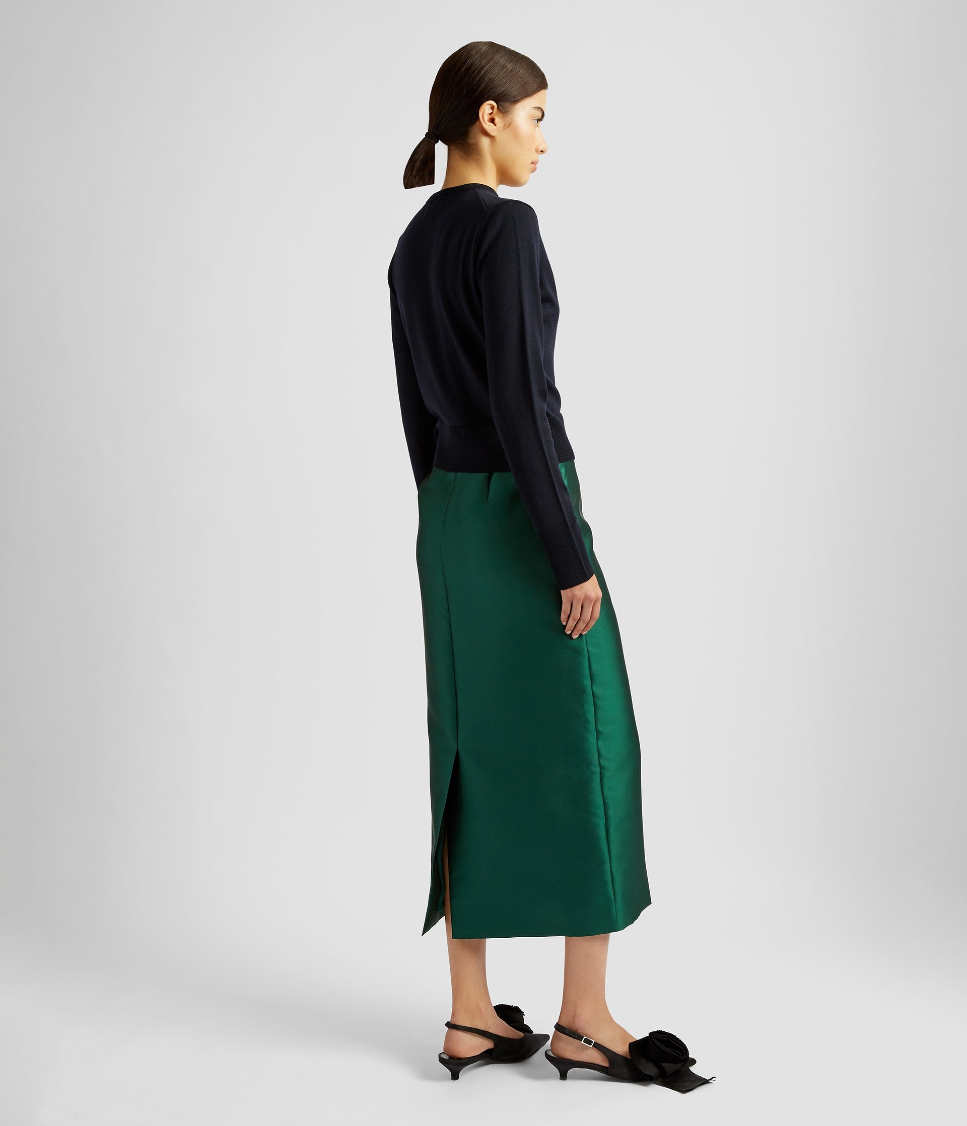 MIDI LENGTH PENCIL SKIRT - 3