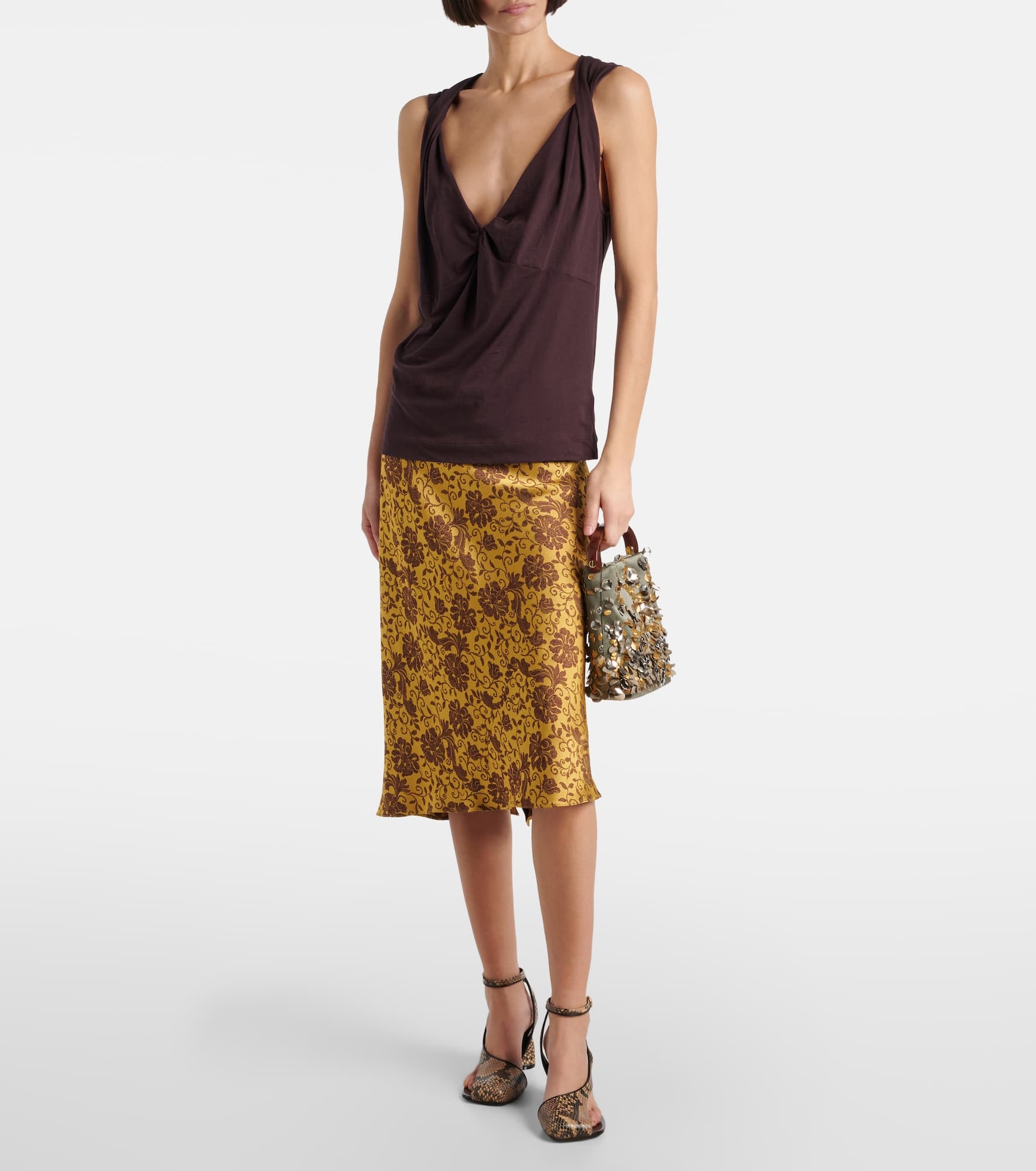 Gathered cotton top - 2