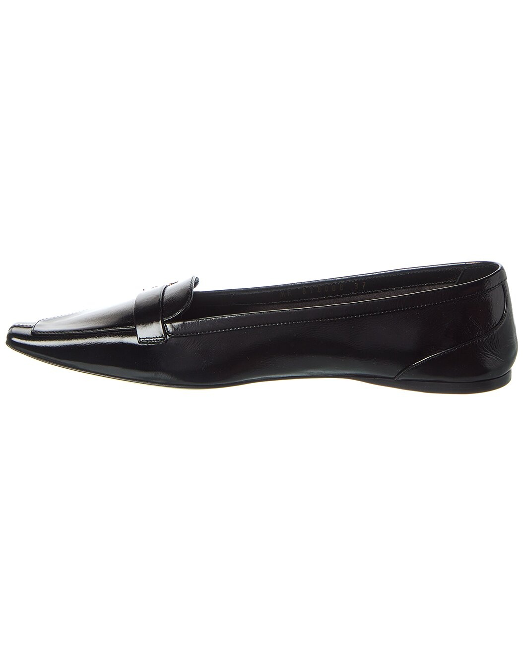 Saint Laurent Poppy Leather Flat - 2