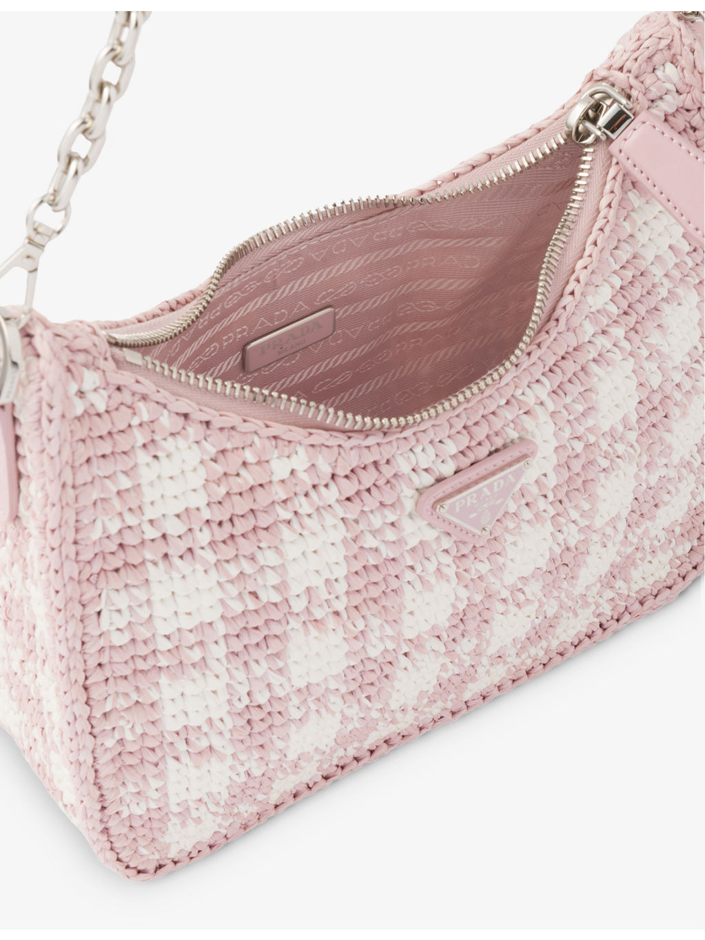 Re-Edition 2005 mini crochet shoulder bag - 4