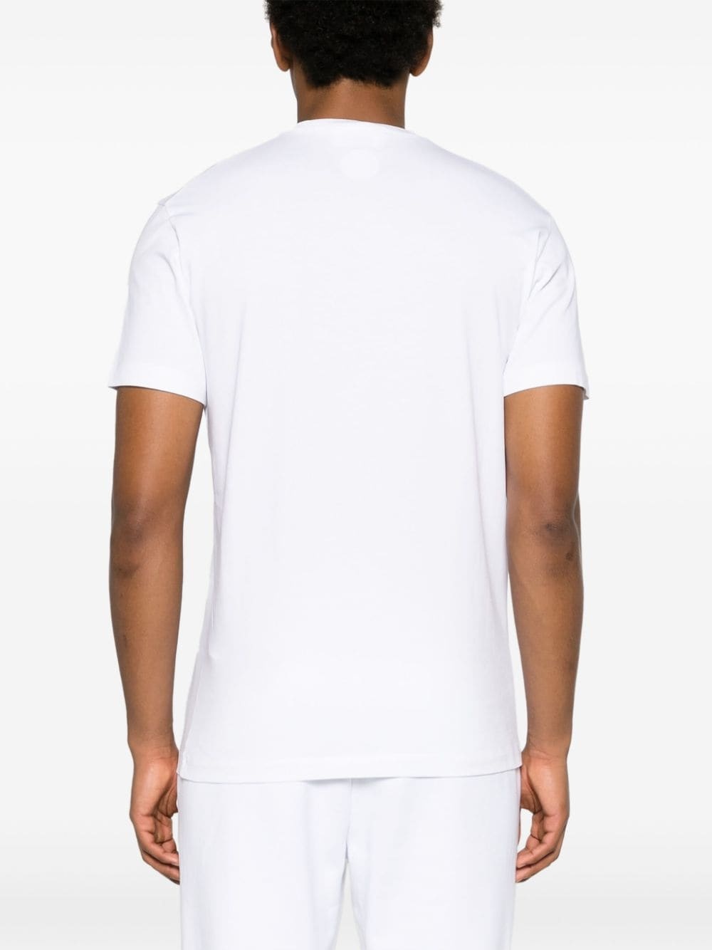 logo-print cotton T-shirt - 4