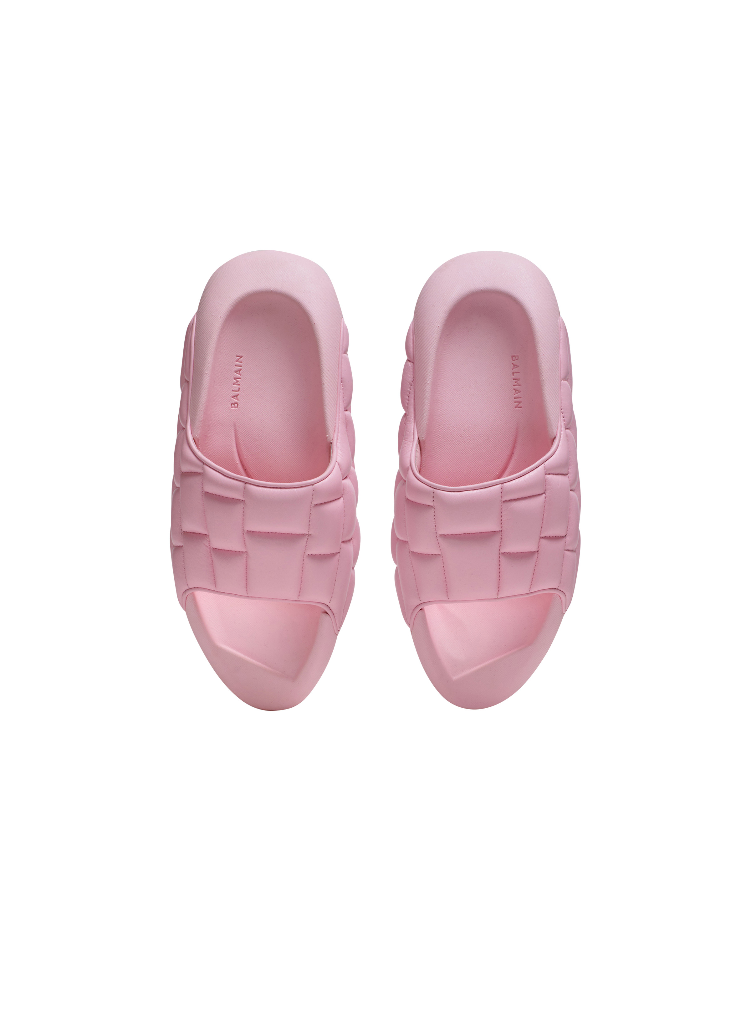 Quilted leather B-IT mules - 3