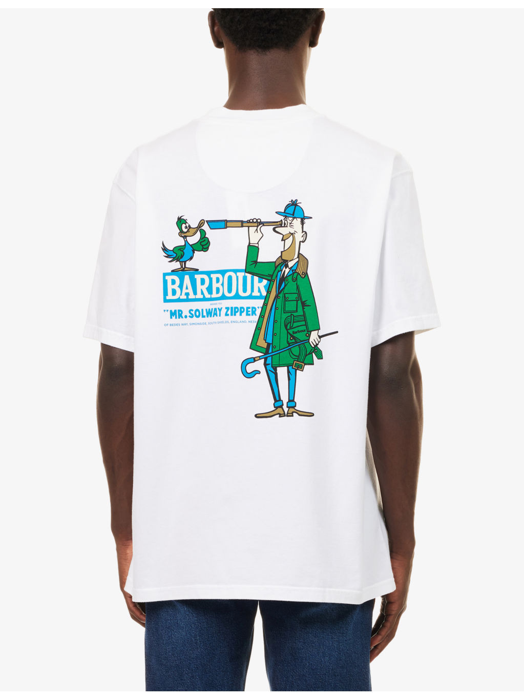 Mr Solway Printed Cotton-Jersey T-Shirt - 4