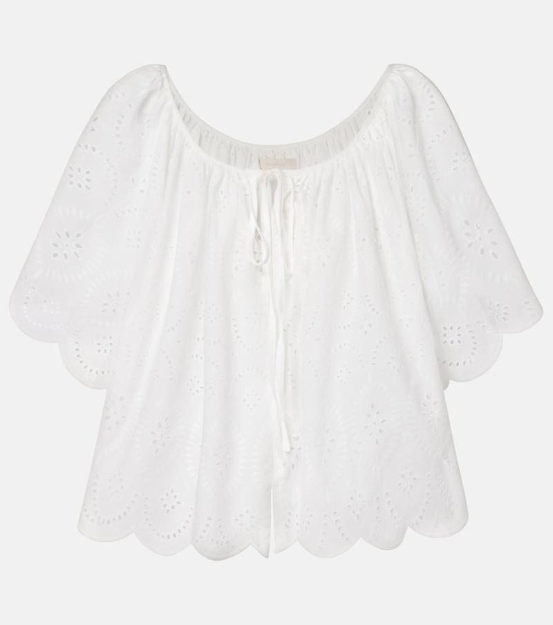 Fondaco broderie anglaise top 1