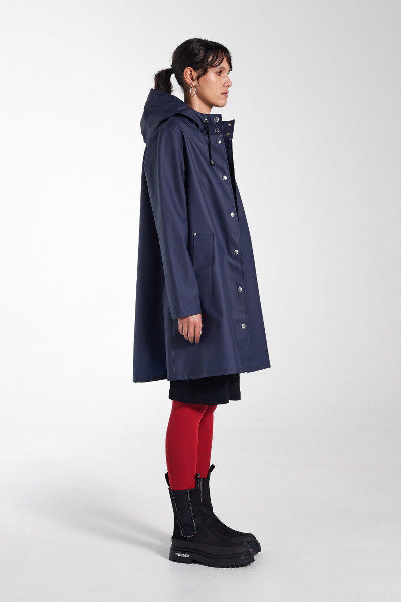 Stutterheim Mosebacke Lightweight Raincoat Navy outlook