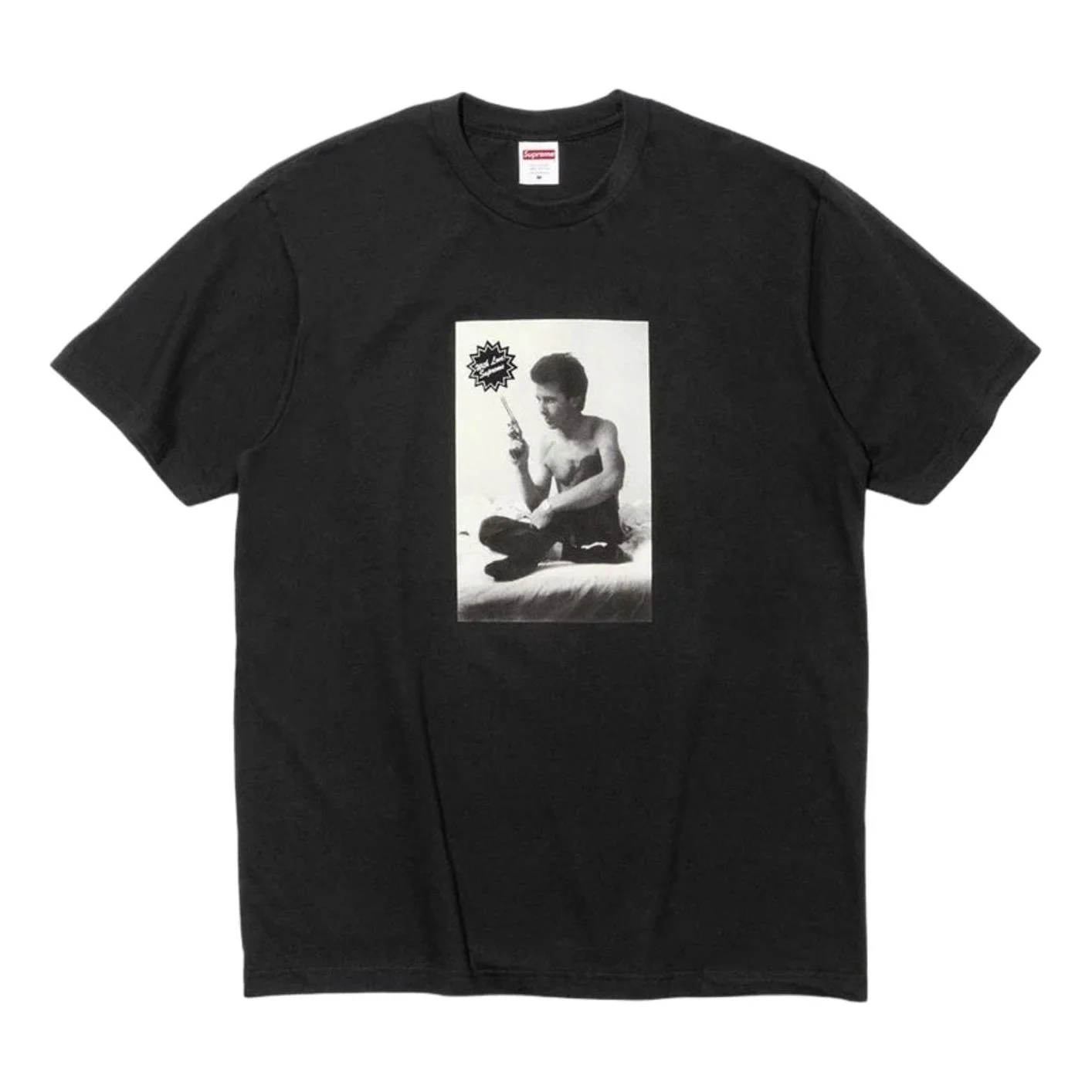 Supreme x Larry Clark FW26 G*n T-Shirt 'Black' SUP-FW26-053-BLK - 1