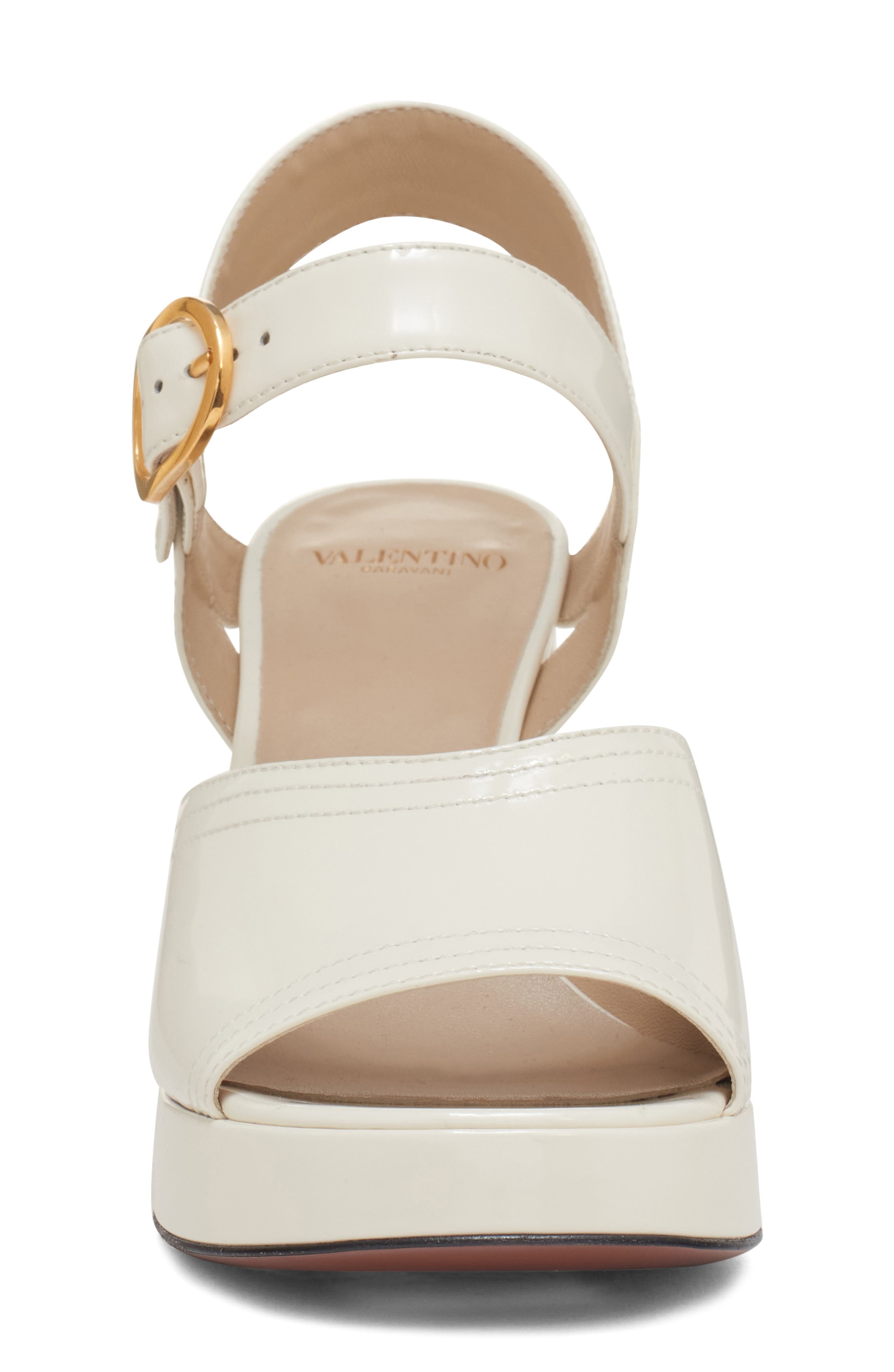 Valentino Garavani Fawcette Sandal in Ivory at Nordstrom - 4