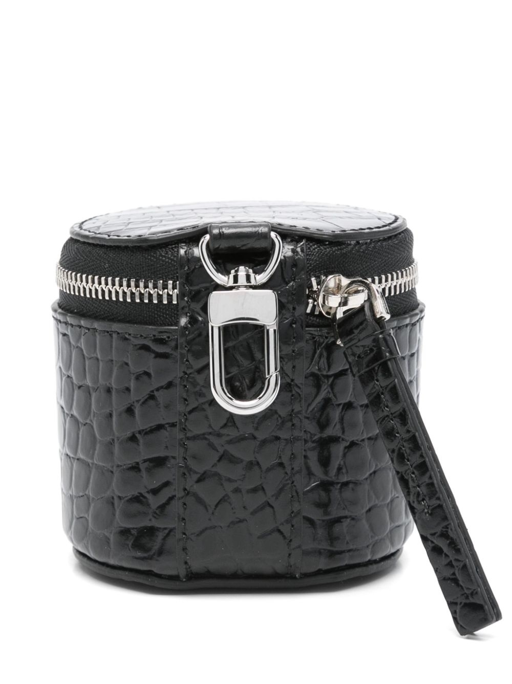 crocodile-embossed jewelry box - 2