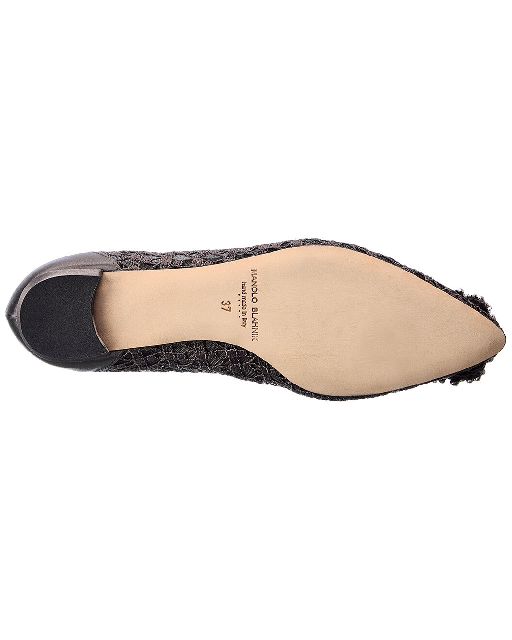 Manolo Blahnik Hangisi Lace Flat - 4