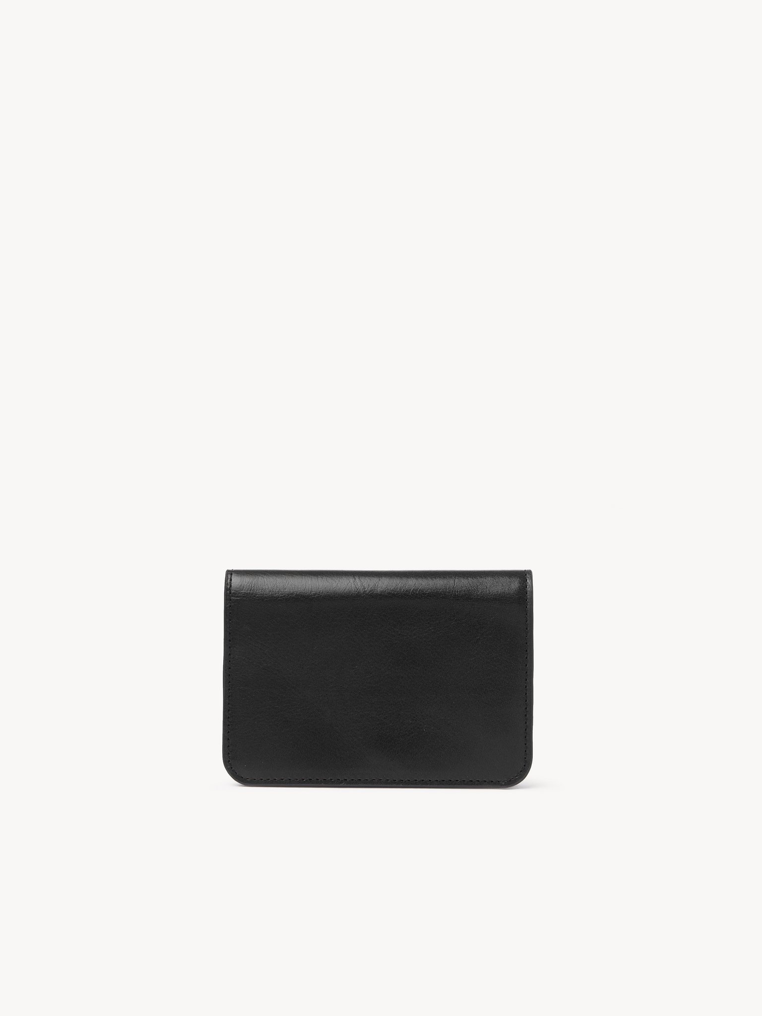 C CHLOÉ BIFOLD WALLET IN SHINY LEATHER - 4