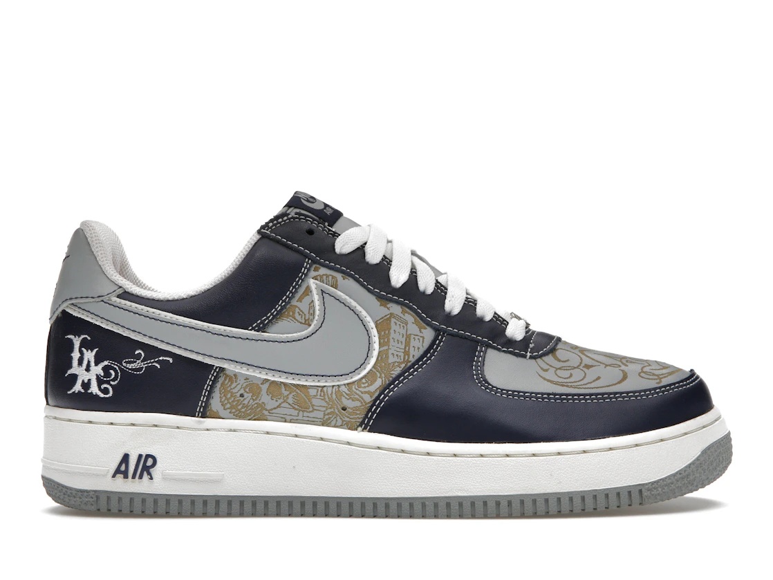 Nike Air Force 1 Low Mr. Cartoon Blue Tattoo (Clown) - 1