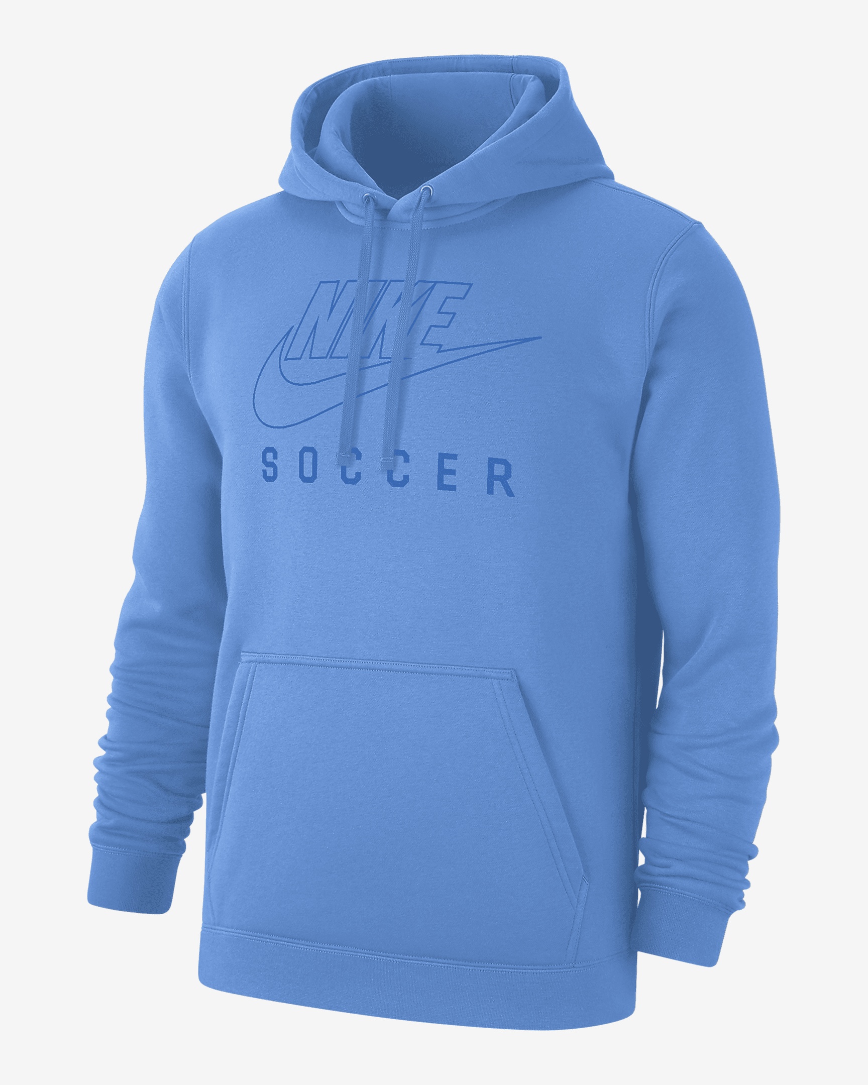 Nike Swoosh Club Fleece Men's Soccer Pullover Hoodie - 1