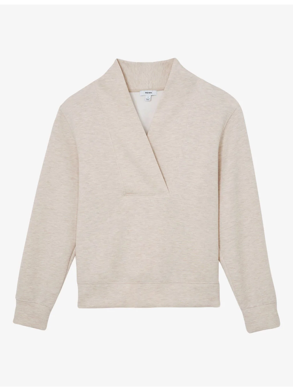 Annabel Shawl-Neck Jersey Sweatshirt - 1