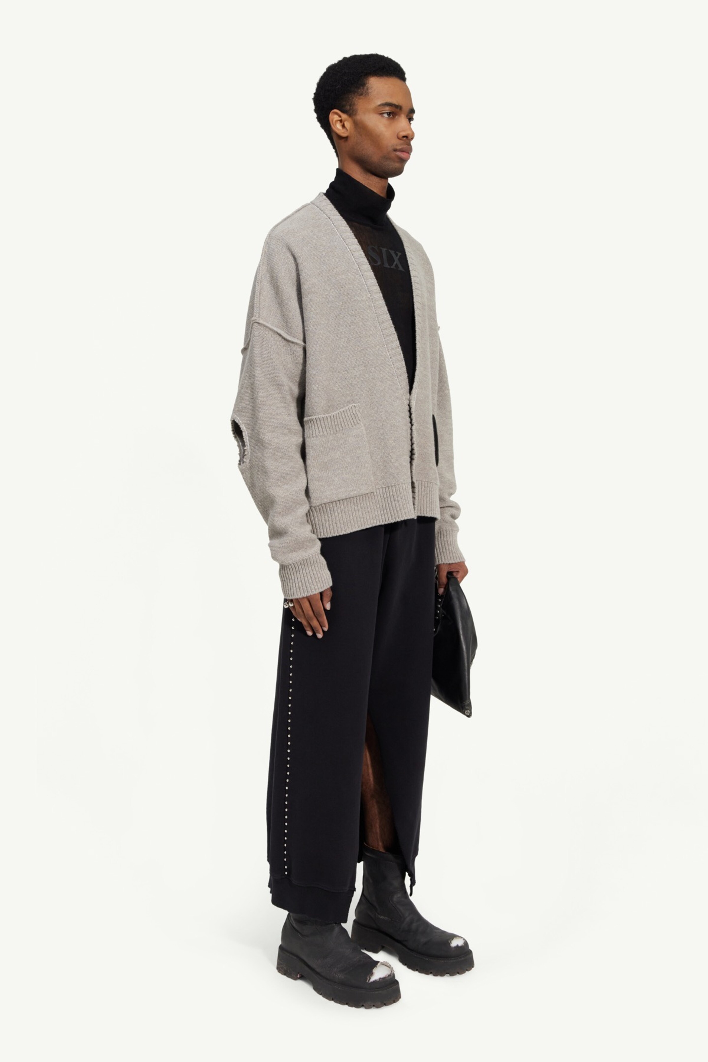 Logo cardigan - 3