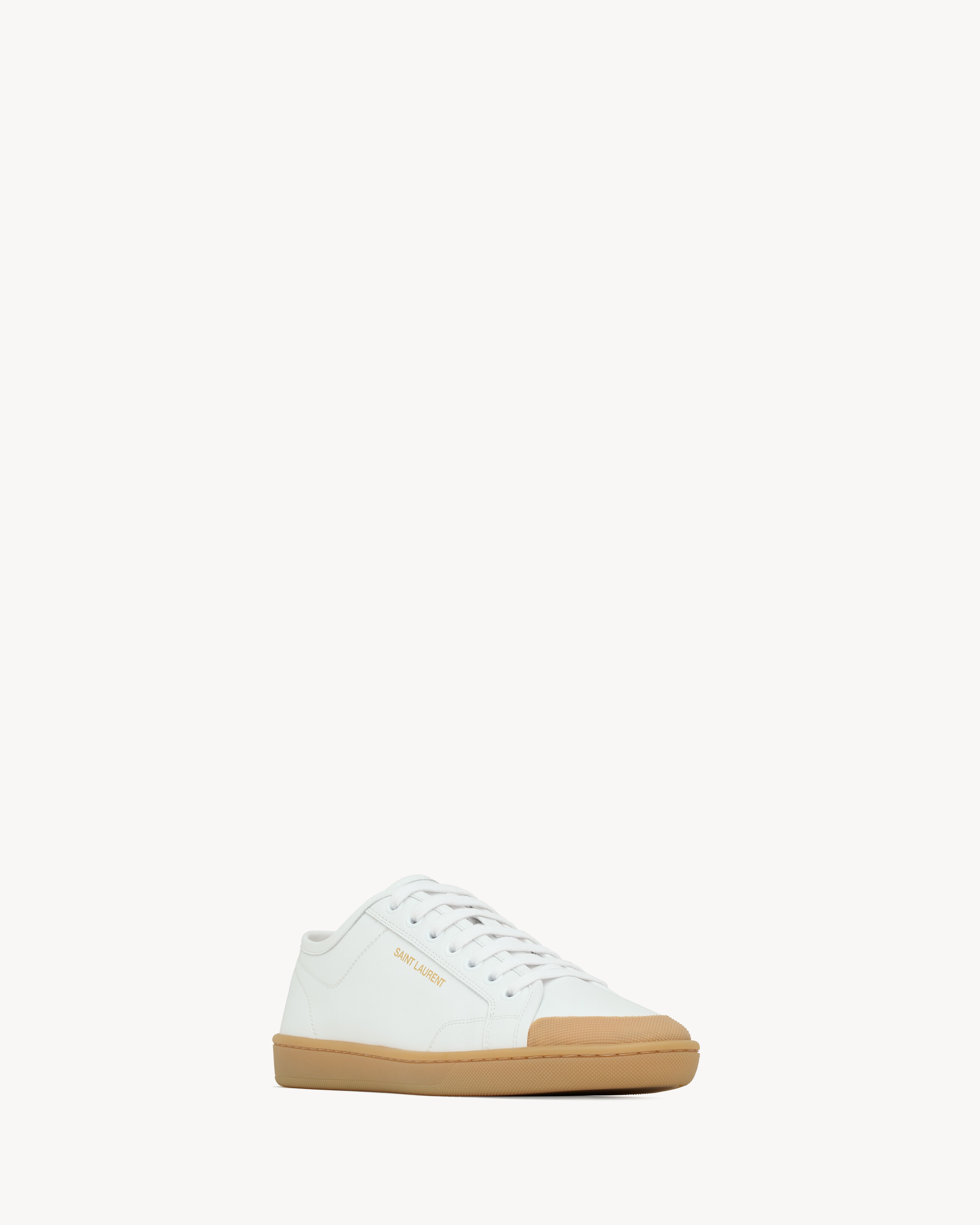GYM SNEAKERS IN SMOOTH LEATHER - 3