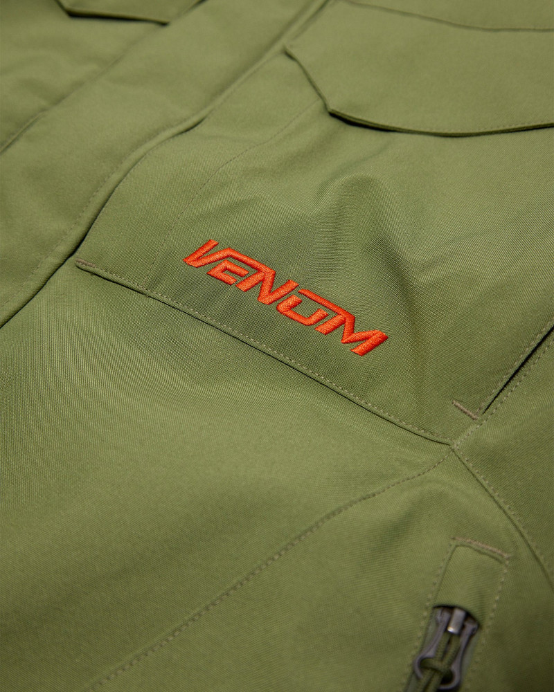 Unisex Venom 3 in 1 Jacket - Army Green 7