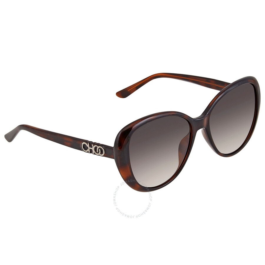 Jimmy Choo Brown Gradient Butterfly Ladies Sunglasses AMIRA/G/S 0086/HA 57 - 3