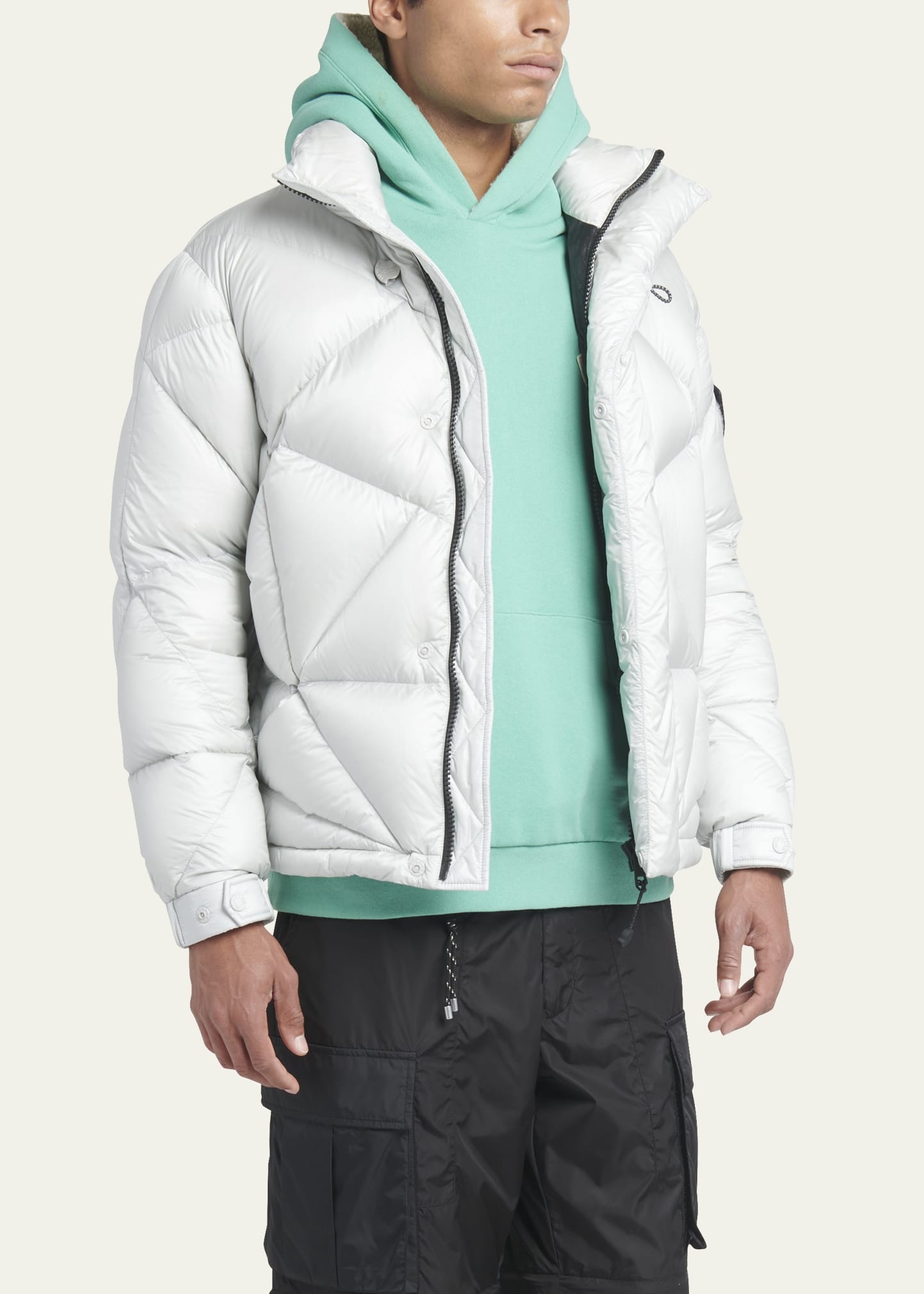 Moncler x Pharrell Williams Men's Triangle Quilt Puffer Jacket - 4