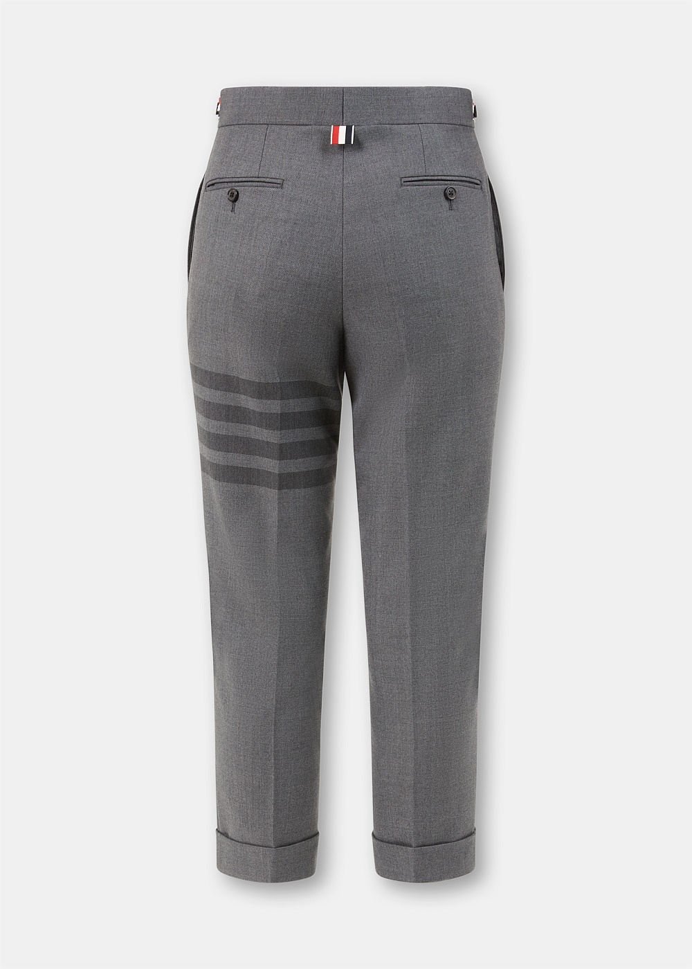 Medium Grey 4-Bar Trousers - 3