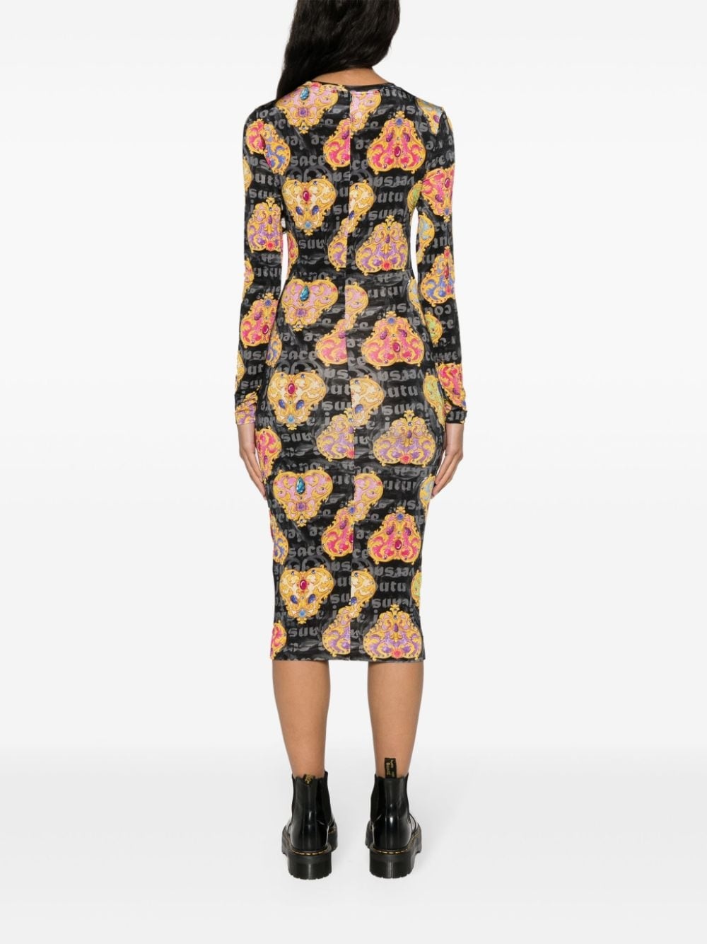 Couture bodycon midi dress - 4