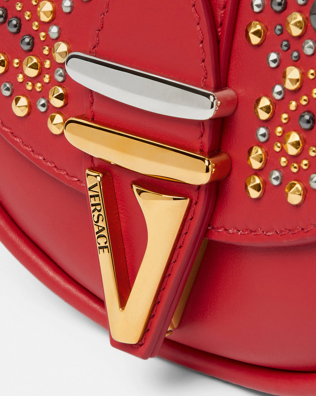 Studded Virtus Small Shoulder Bag - 6