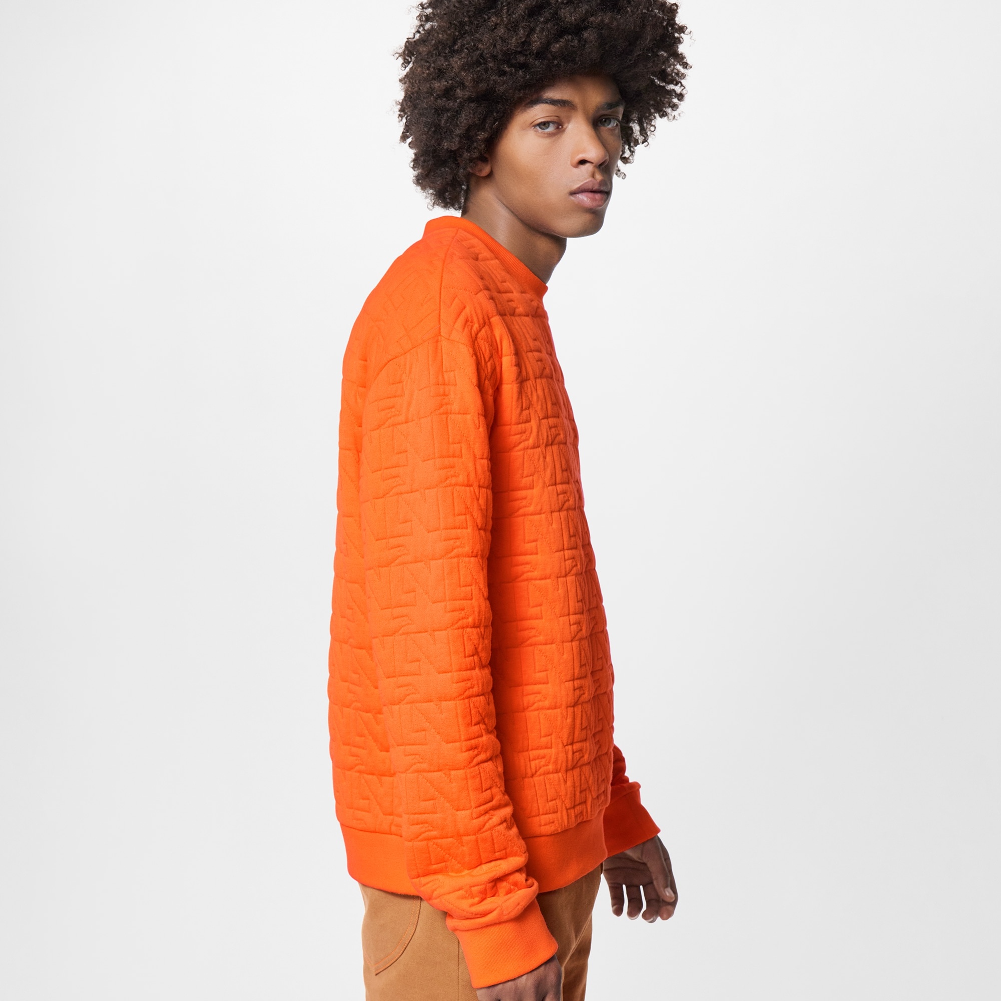 LV Doves Quilted Sweatshirt - 5