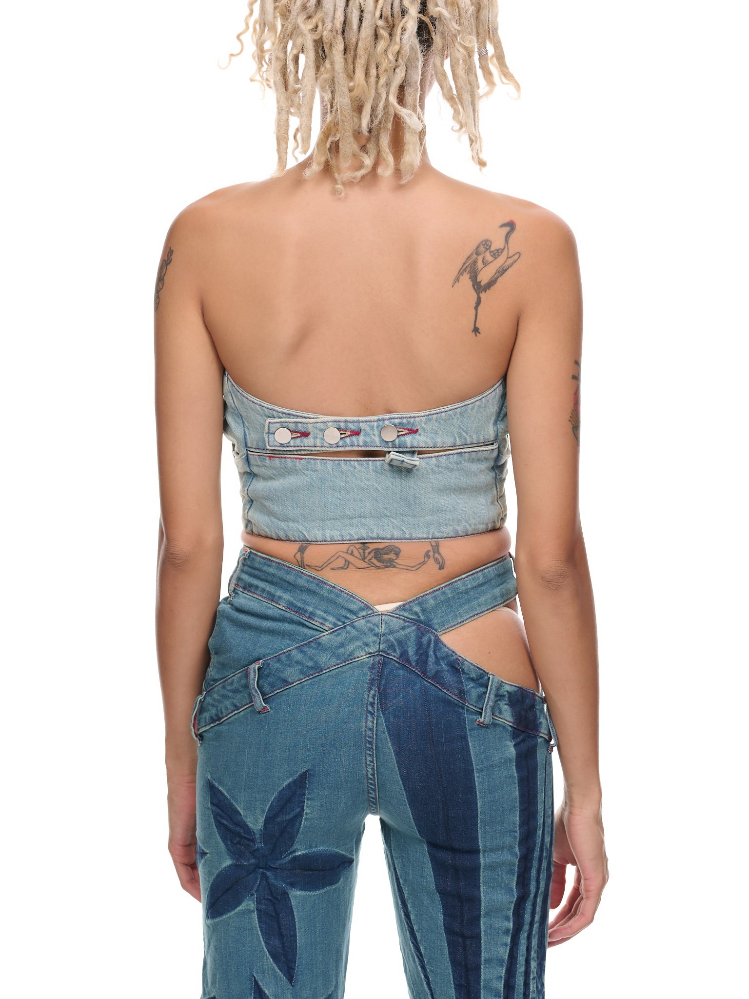 Denim Rose Top - 3