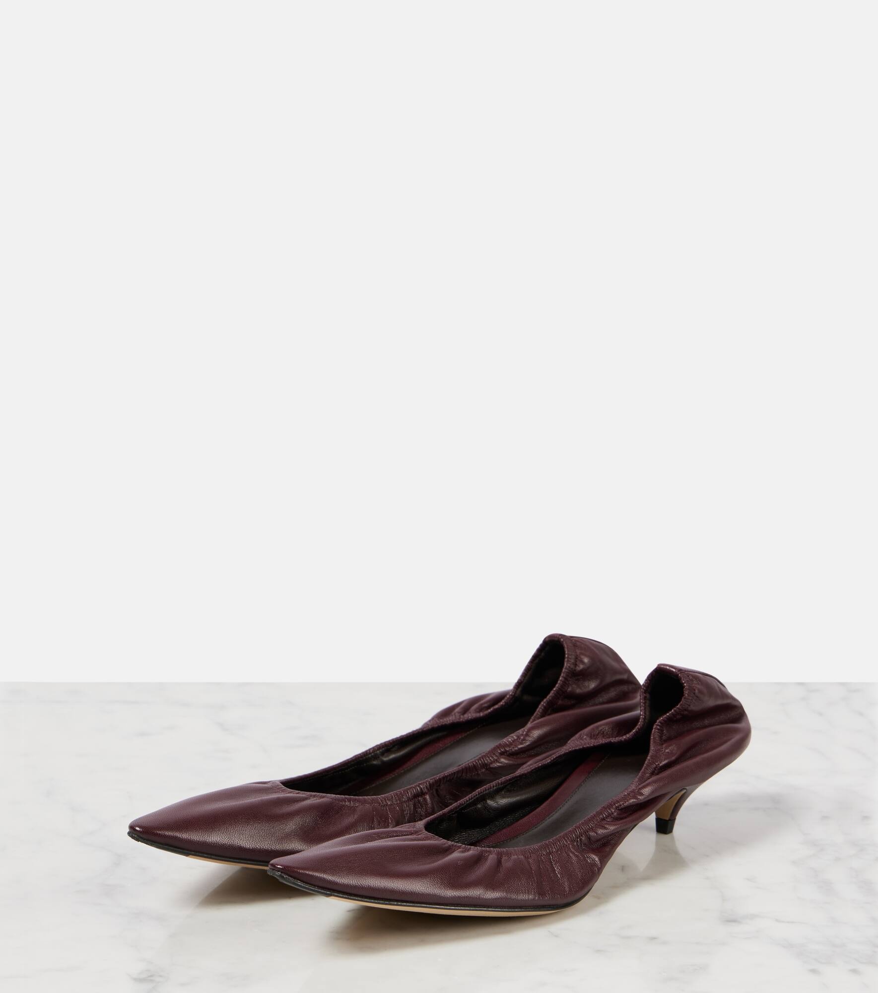 Liisa leather pumps - 4