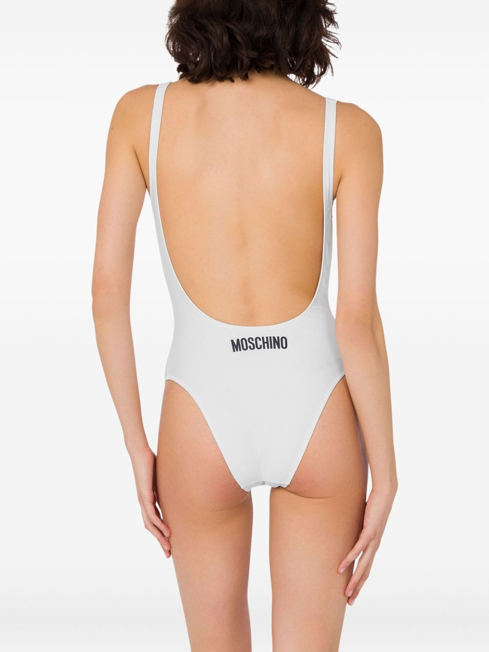 Goose graphic-print swimsuit - 3