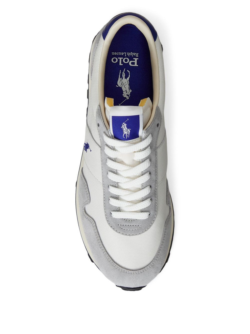 PRL Trail 125 suede mesh sneakers 4