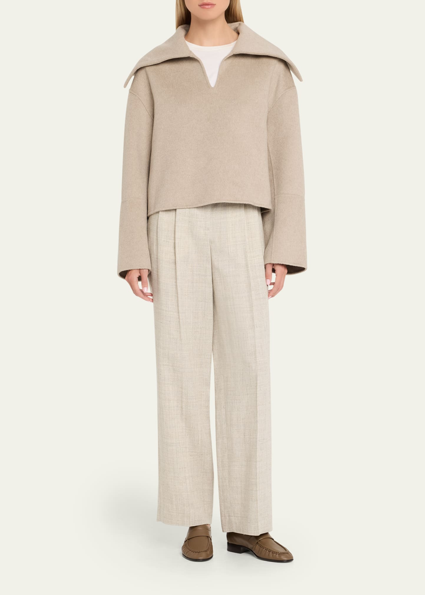 Maxe Wool-Silk Pullover - 2