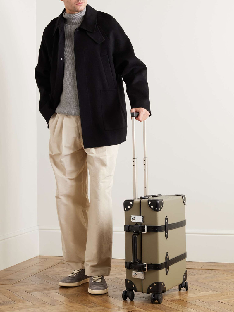 Globe-Trotter Centenary Leather-Trimmed Carry-On Suitcase outlook